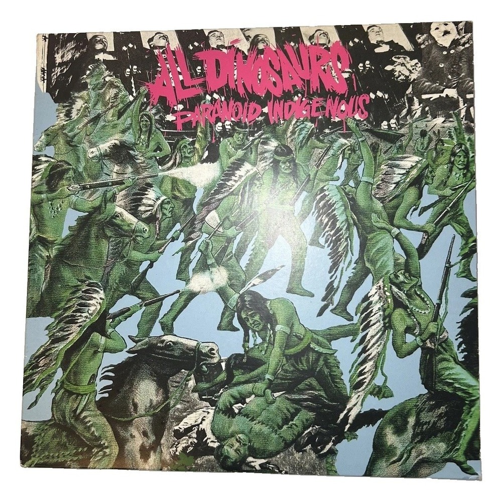 All Dinosaurs Pyramid Violenceius 12" LP Black Vinyl